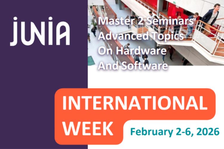 JUNIA International Seminar Week – Call for Applications (February 2–6, 2026)
